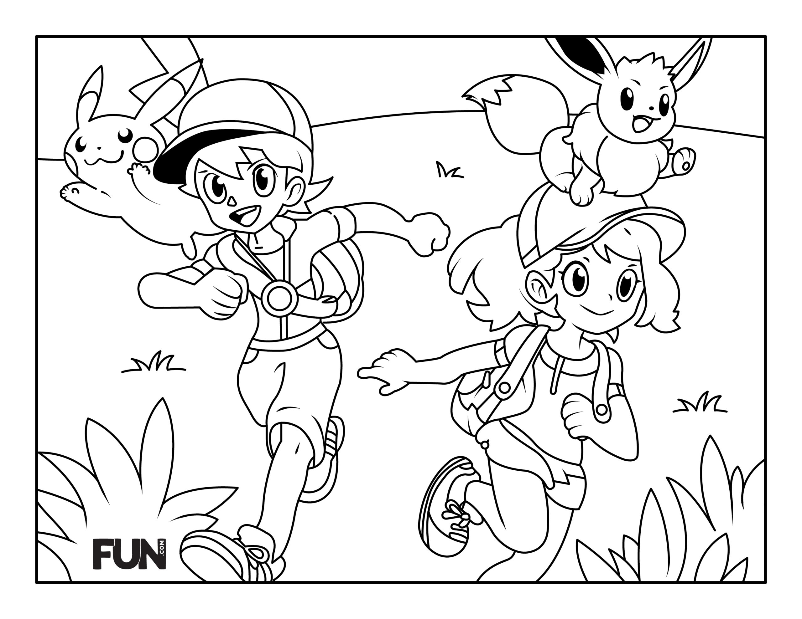 Pokemon Coloring Pages Games