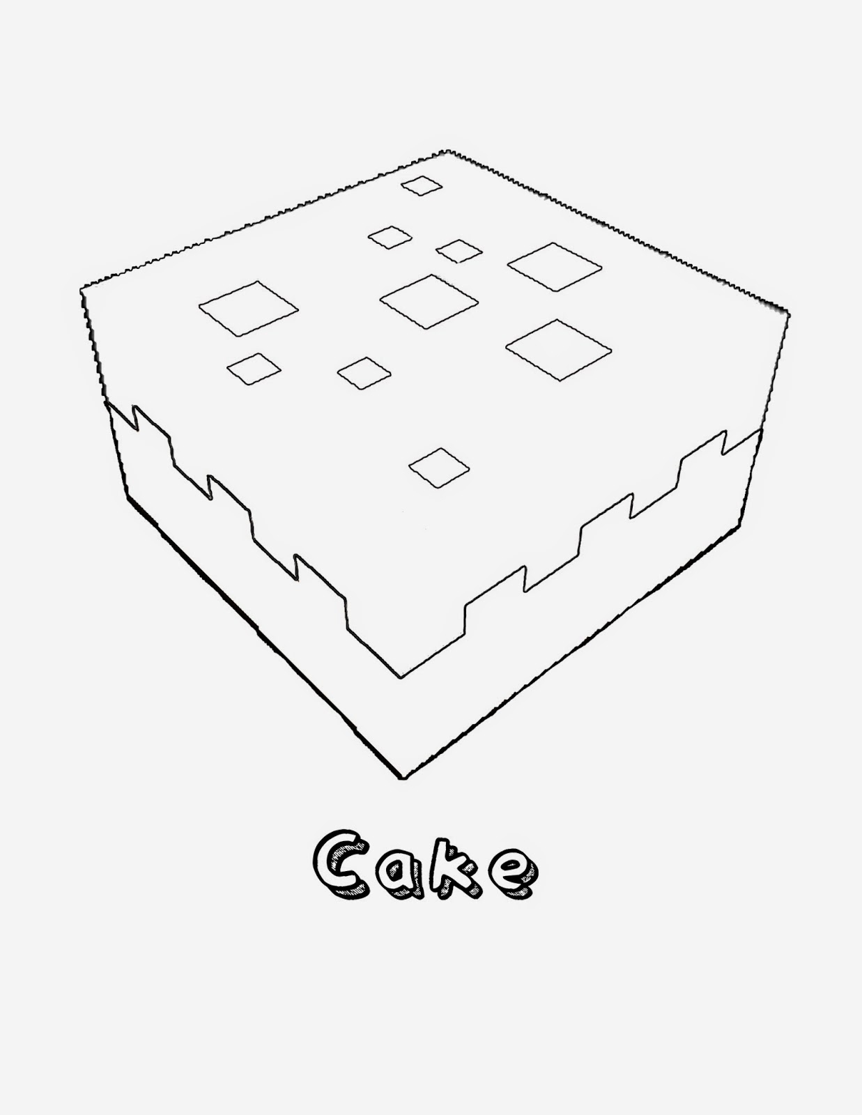 Freebie Minecraft Coloring Pages Galleons Lap