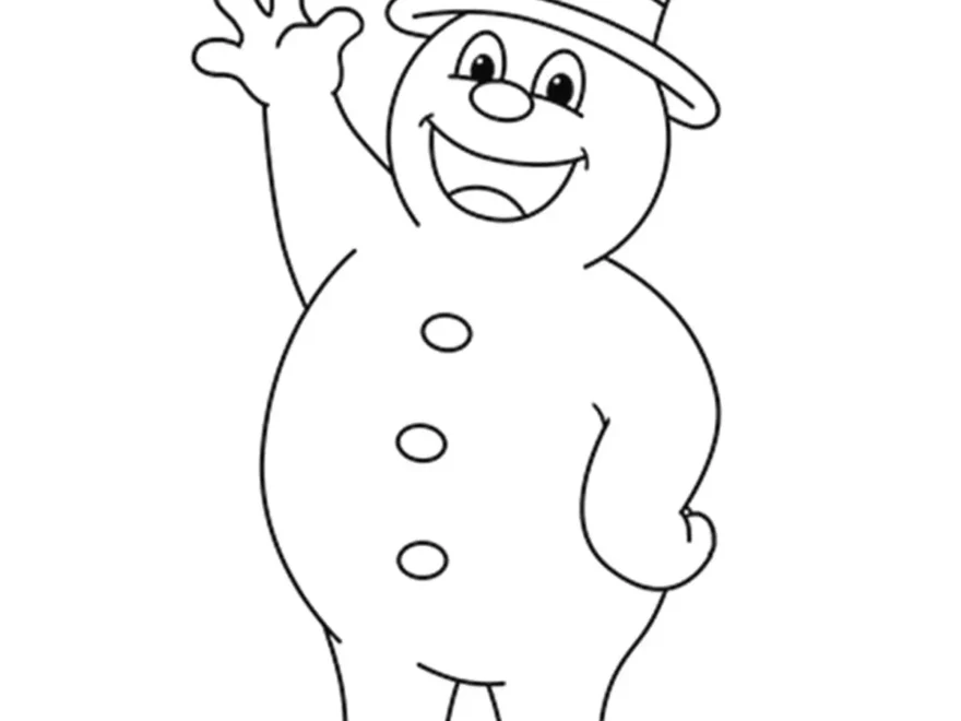 Frosty The Snowman Coloring Pages 10 Free Printables For Kids