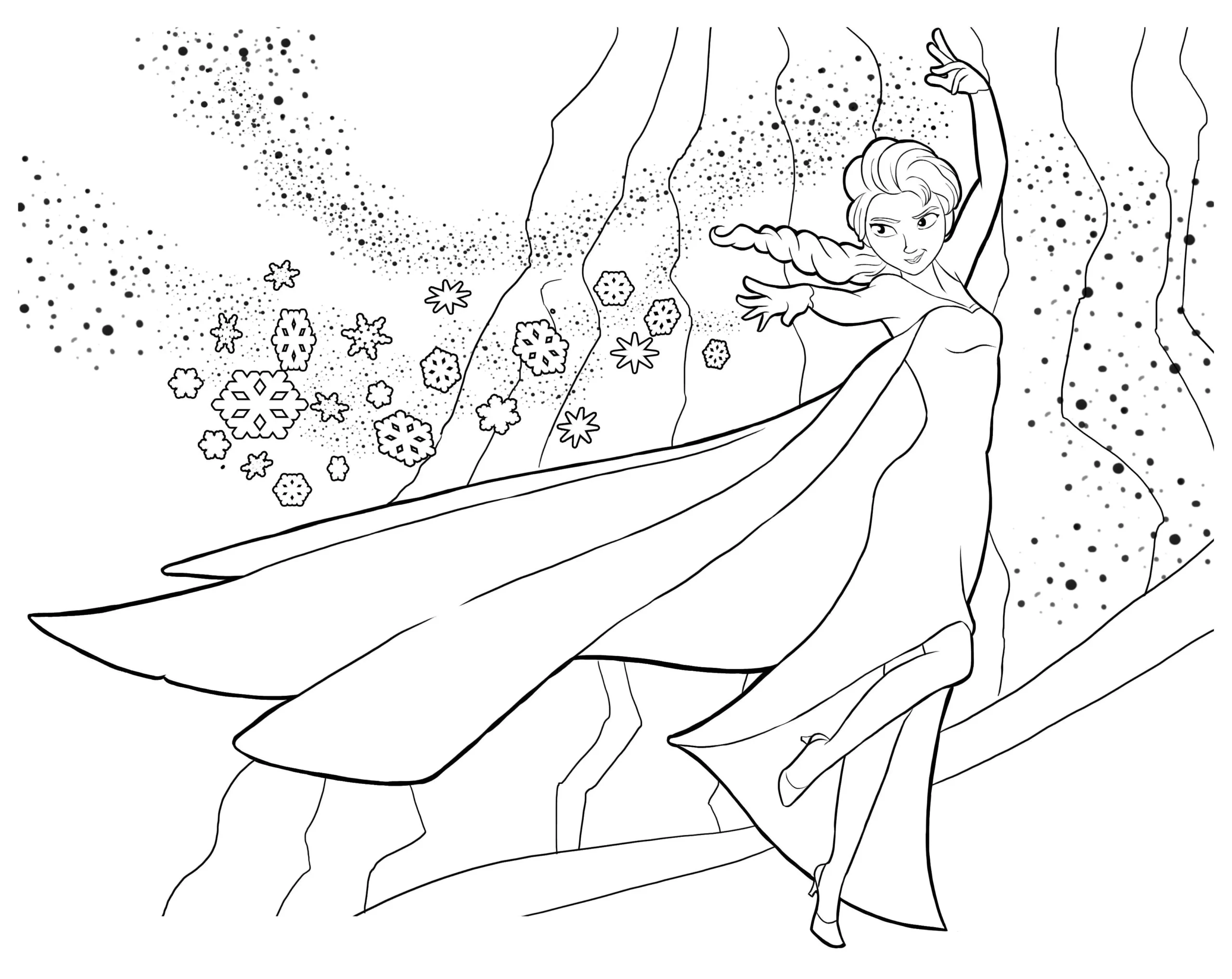 Frozen For Children Frozen Coloring Pages