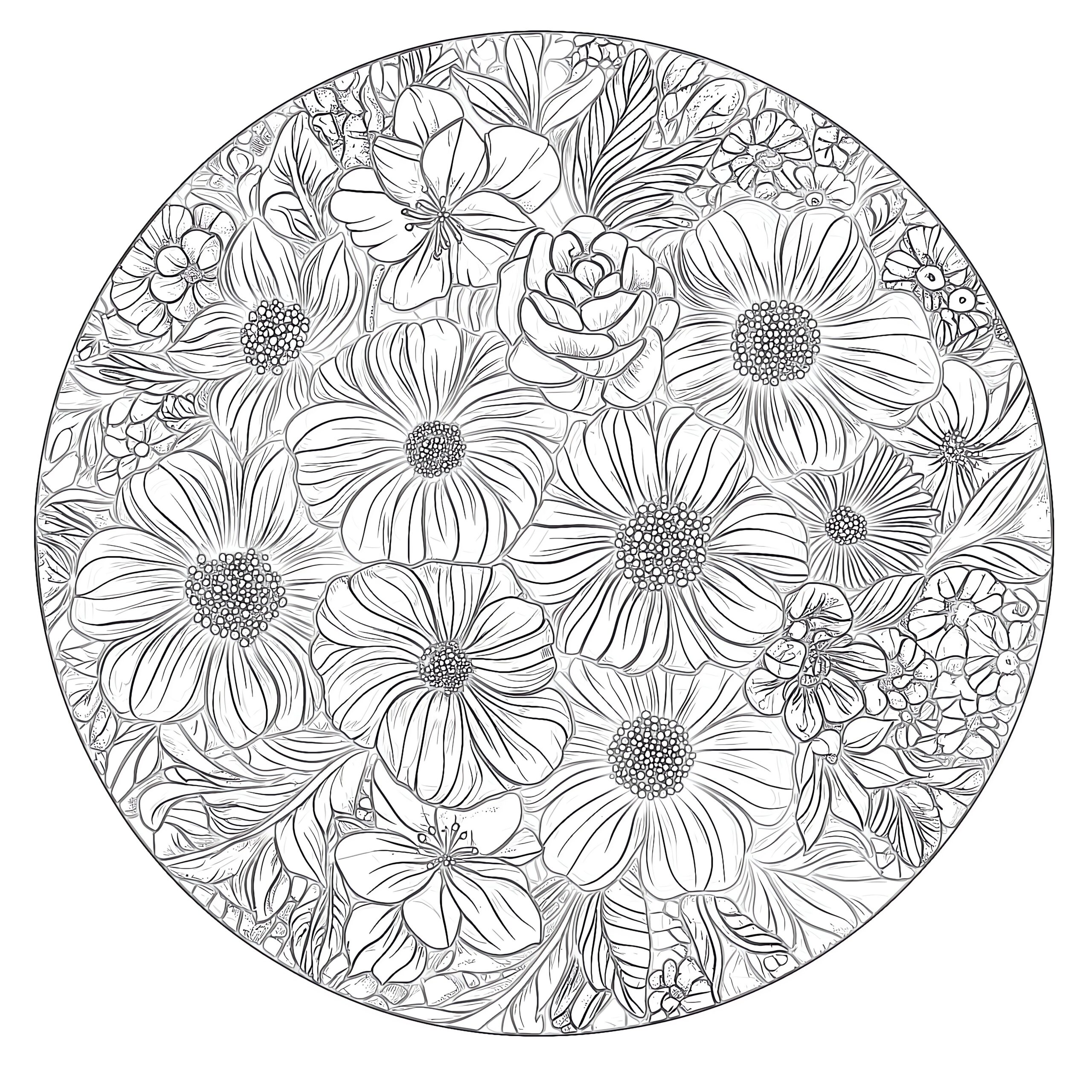 Adult Mandala Coloring Pages Full Size Adult Mandala Coloring Pages Full Size
