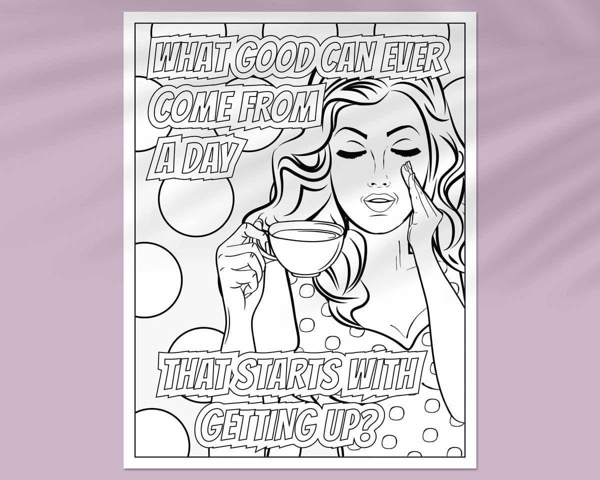 Creative Adult Coloring Pages Quotes