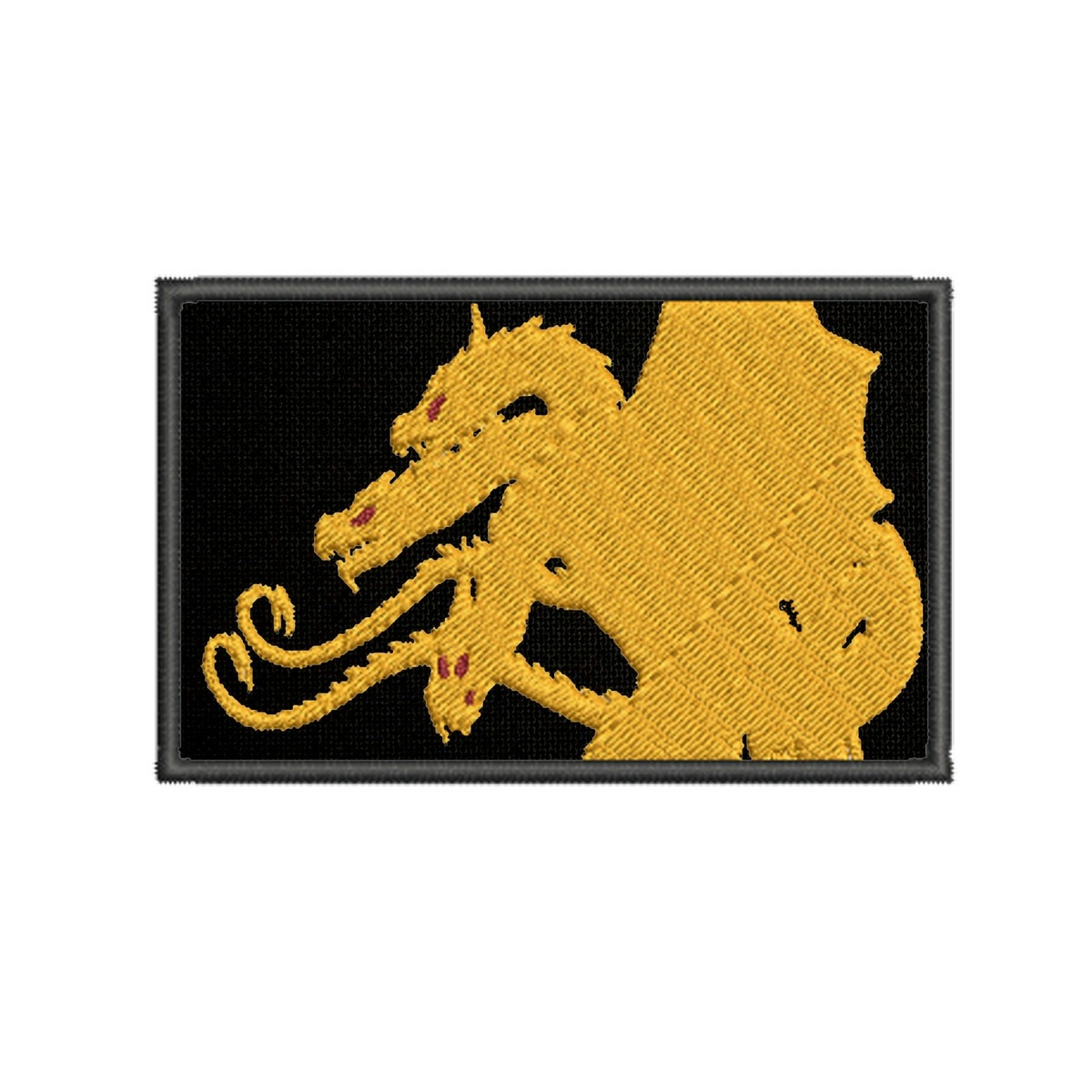 Ghidorah Godzilla King Of The Monsters Zero Applique Iron On Sew On Hook Back EBay