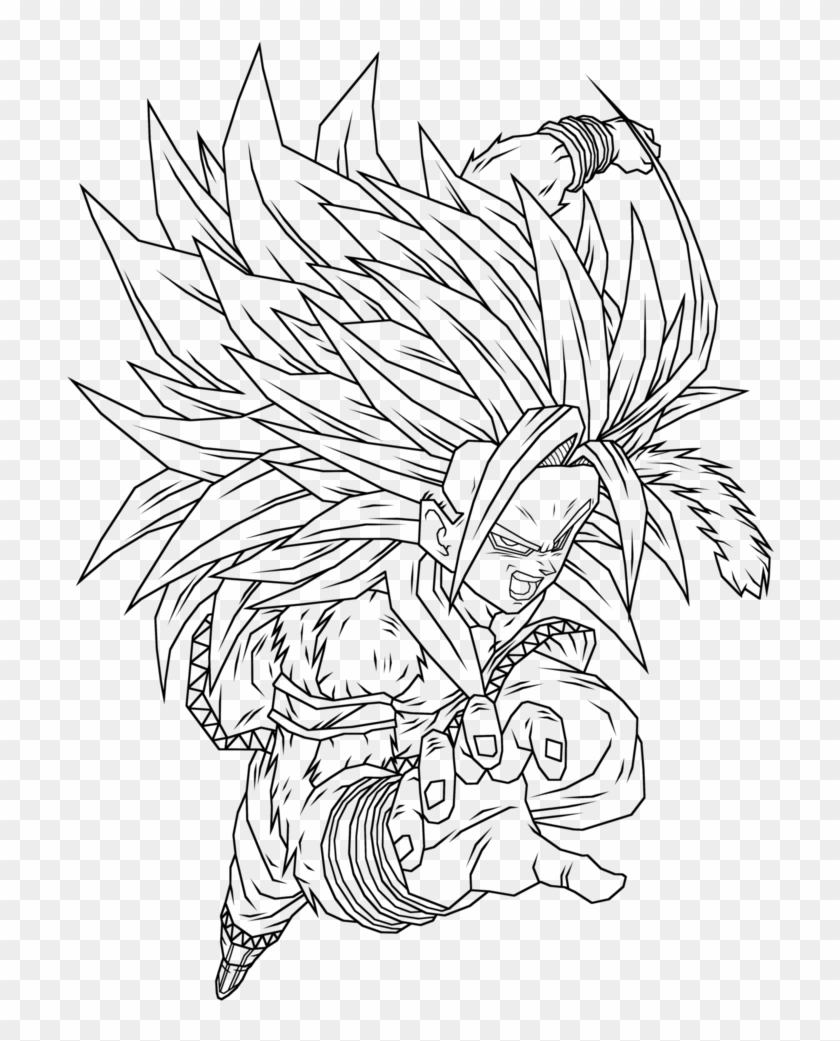 Super Sand Goku Coloring Pages