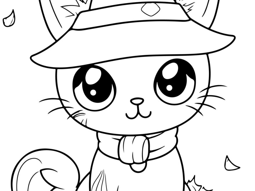 Halloween Coloring Book Beautiful Cat Coloring Pages Cute Cats Ghosts Pumpkins Made By Teachers