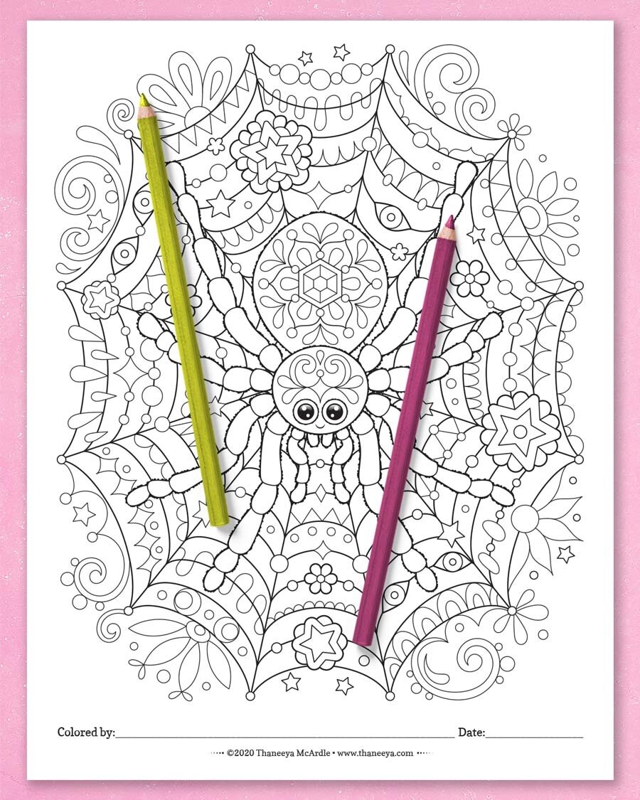 Halloween Coloring Pages 10 Printable Coloring Pages By Thaneeya McArdle Art Is Fun