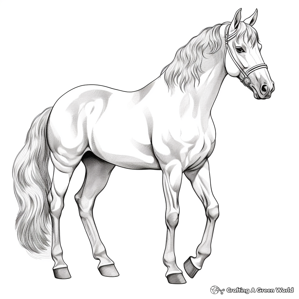 Hard Horse Coloring Pages Free Printable Hard Horse Coloring Pages Free Printable