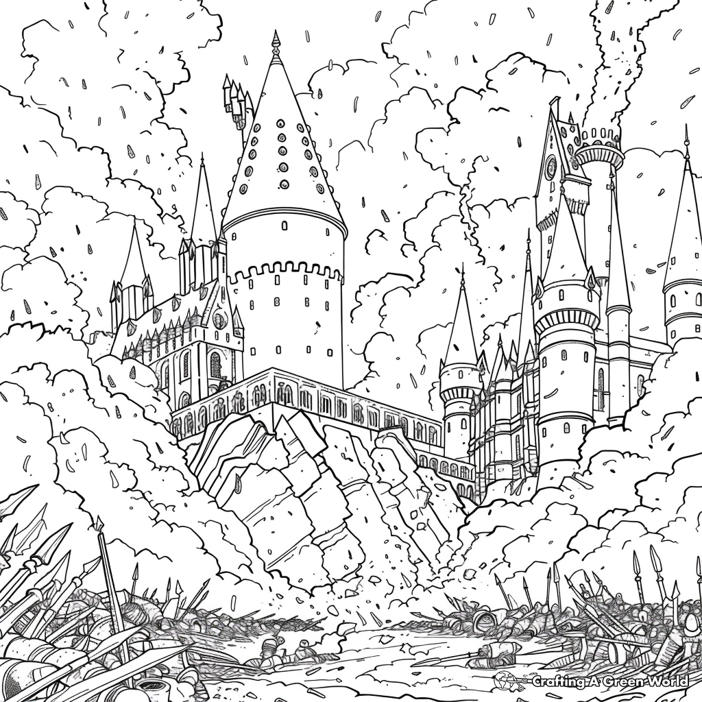 Harry Potter For Adults Coloring Pages Free Printable 