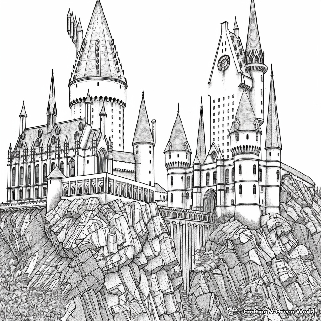 Harry Potter For Adults Coloring Pages Free Printable 
