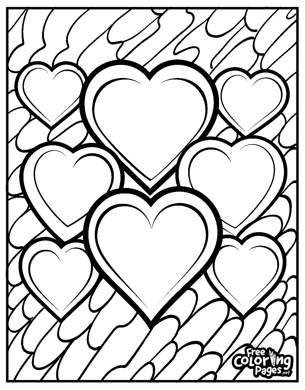 Free Printable Adult Love Coloring Pages