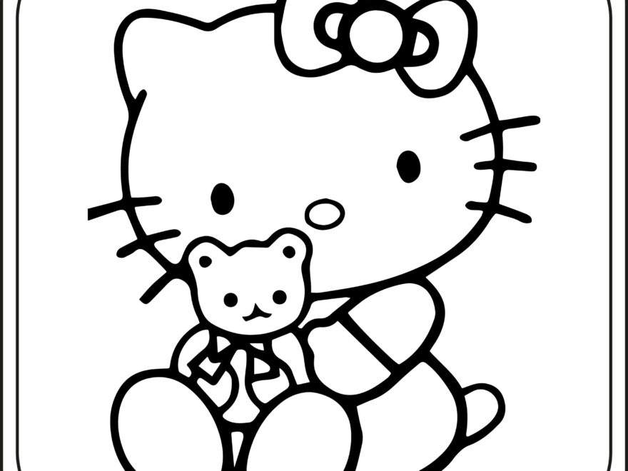Hello Kitty Coloring Pages Preschool Kindergarten First Grade Made By Teachers