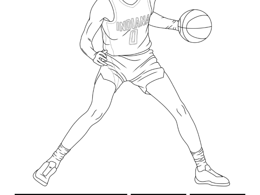 Hey Guys I Made A Pacers Activity Sheet Featuring Hali Hope Y all Like It R pacers