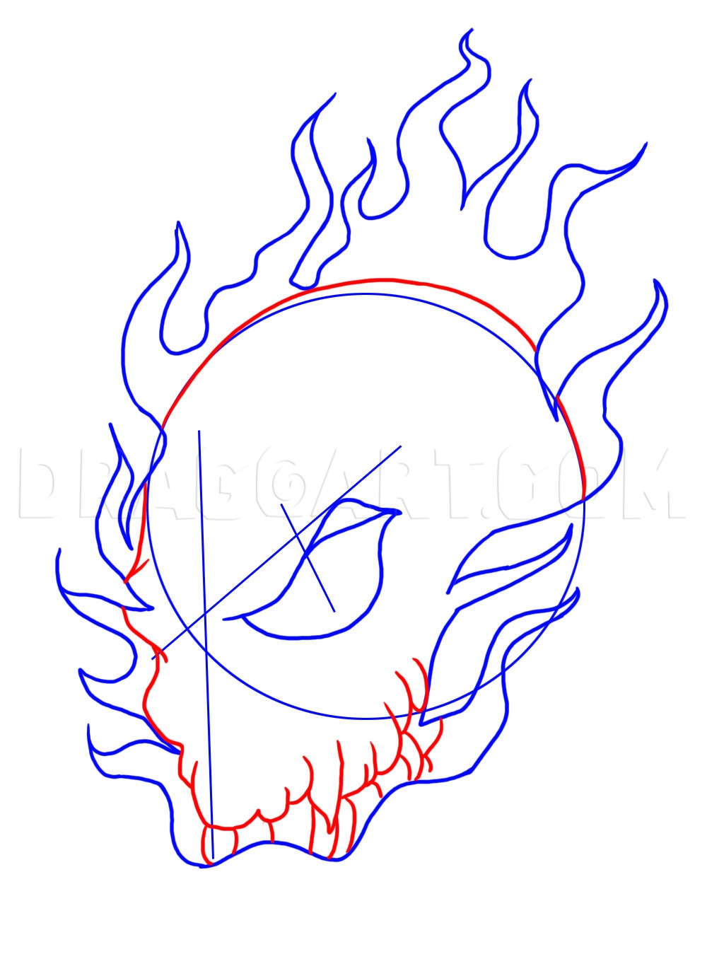 How To Draw A Cool Skull Drawing Step By Step By Dawn DragoArt