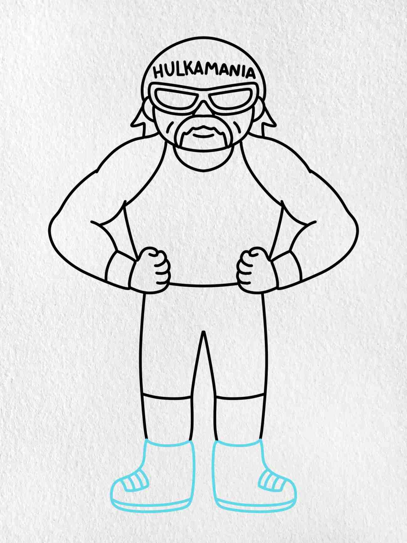 Wwe Coloring Pages The Hulk