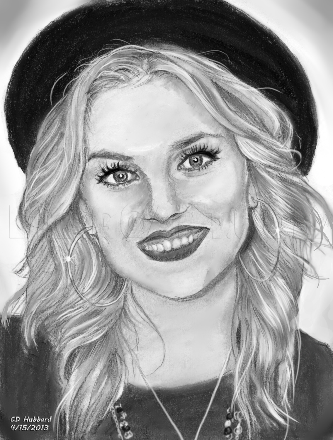 How To Draw Perrie Edwards Little Mix Perrie Edwards Drawing Step By Step By Catlucker DragoArt