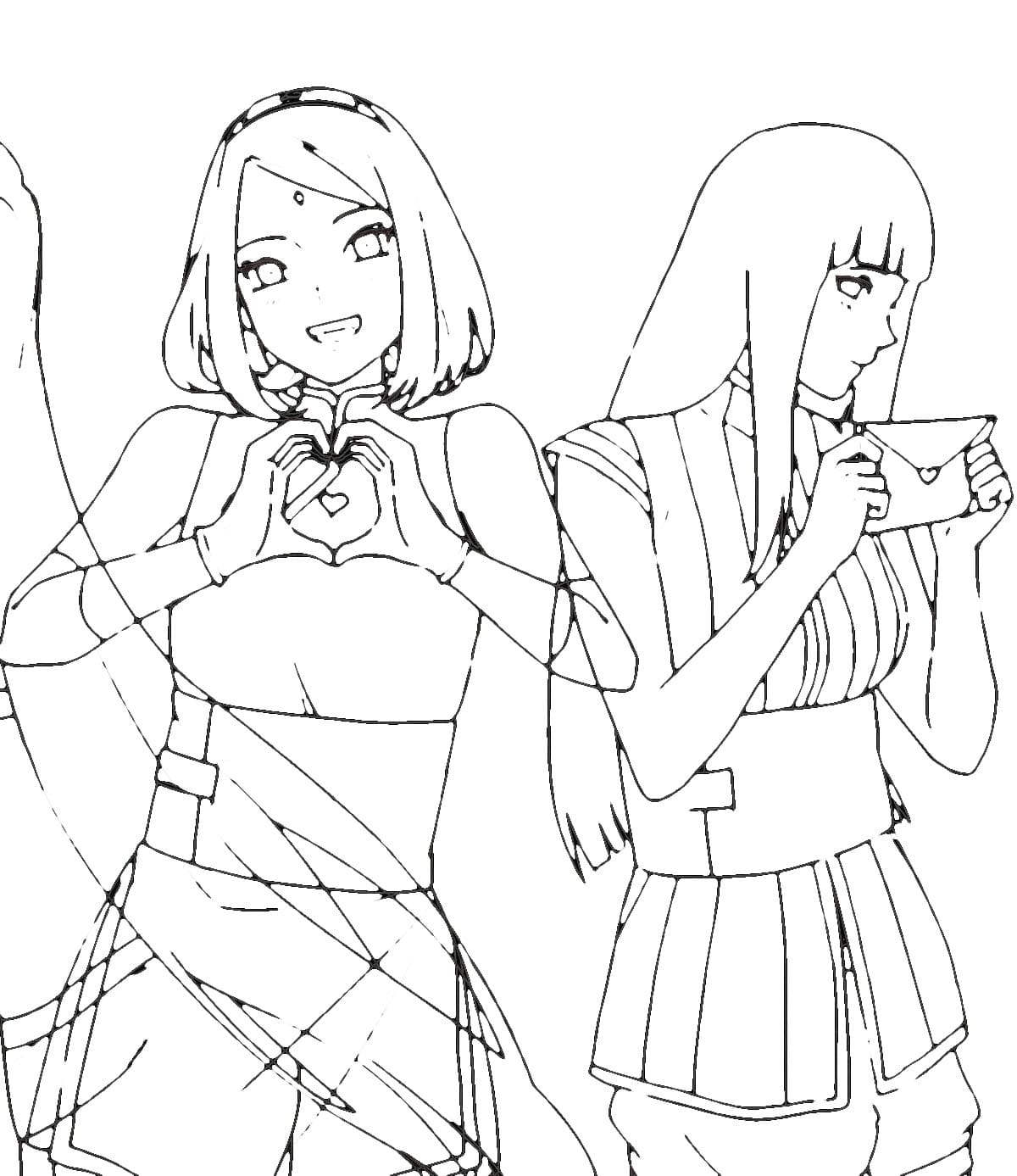 Coloring Pages Of Hinata