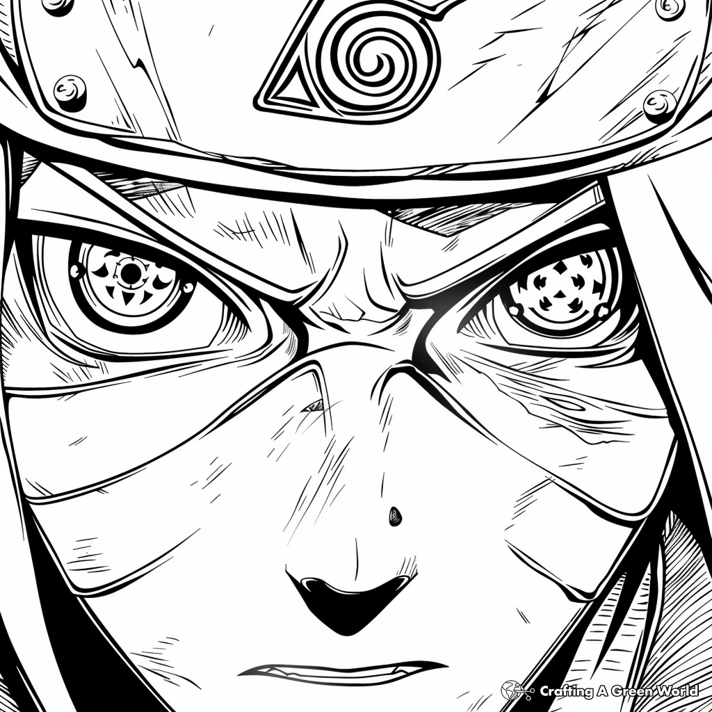 Itachi Coloring Pages Free Printable 