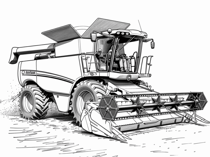John Deere Coloring Pages Free Printable