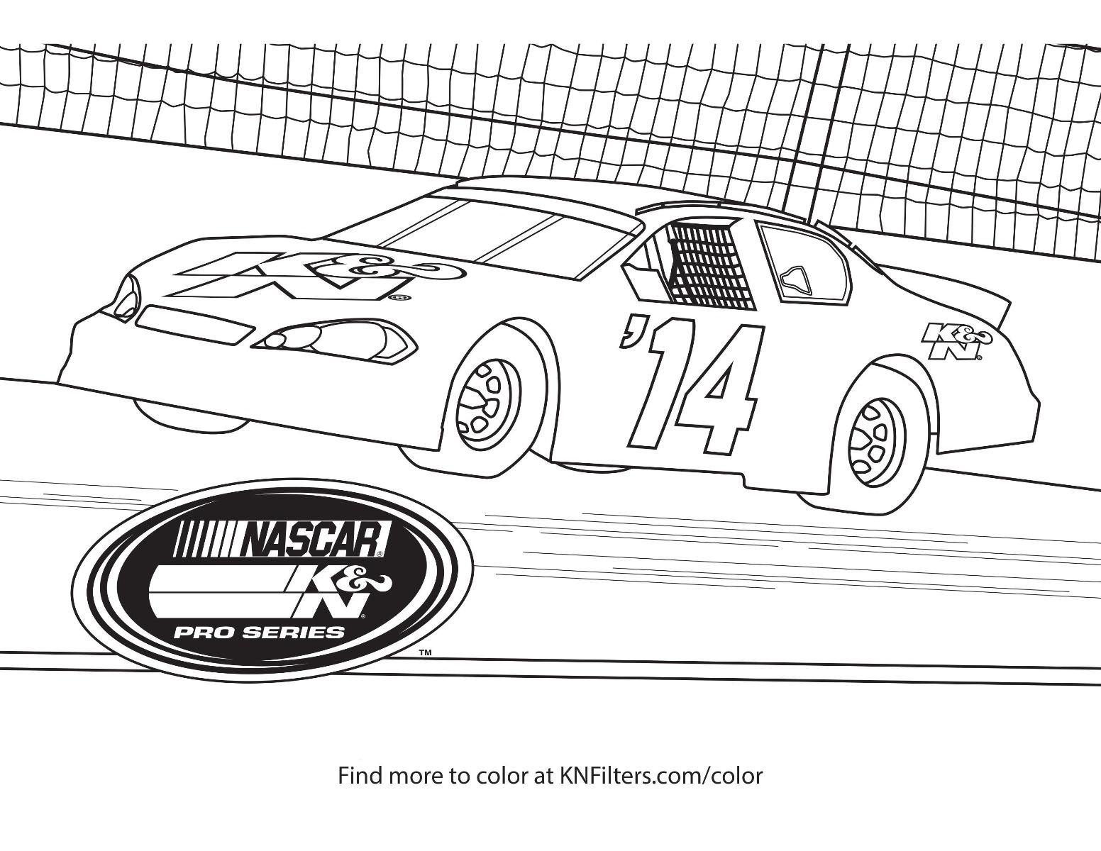 K N Printable Coloring Pages For Kids