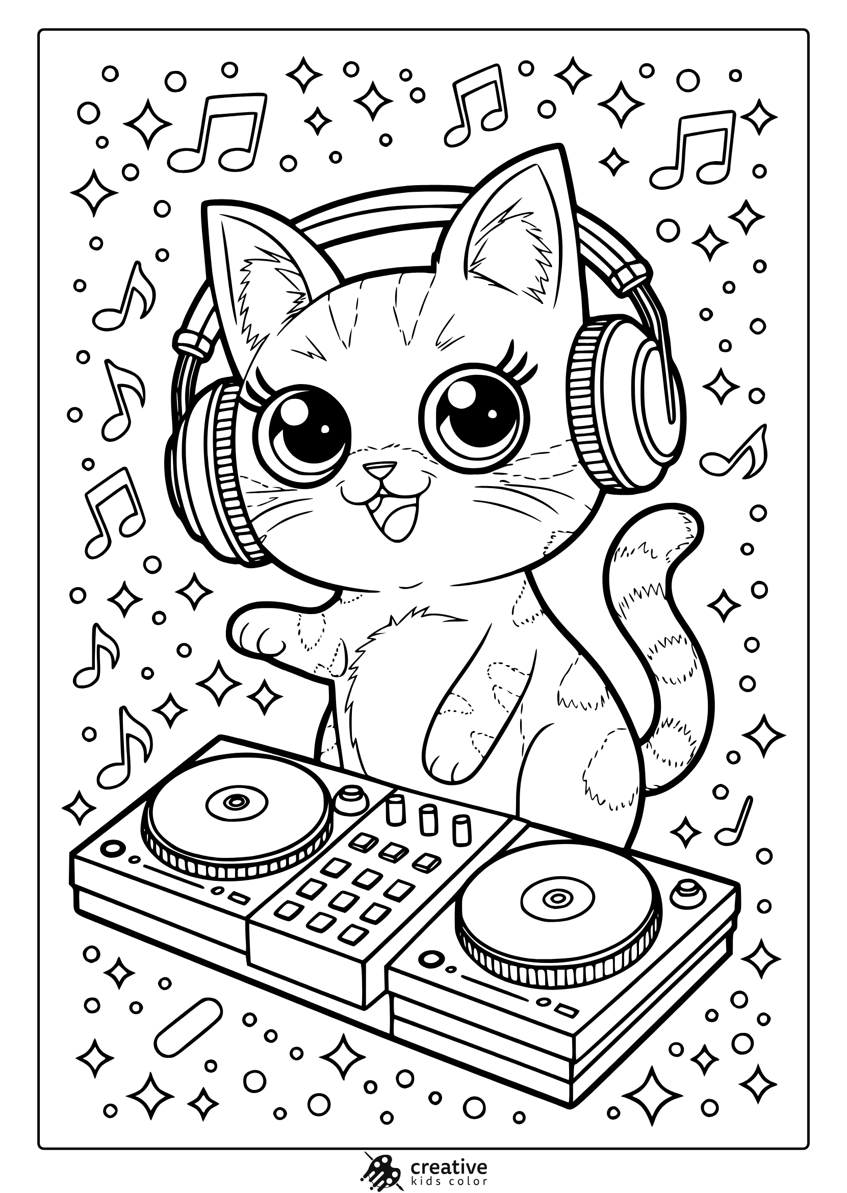 Cat Coloring Pages To Print