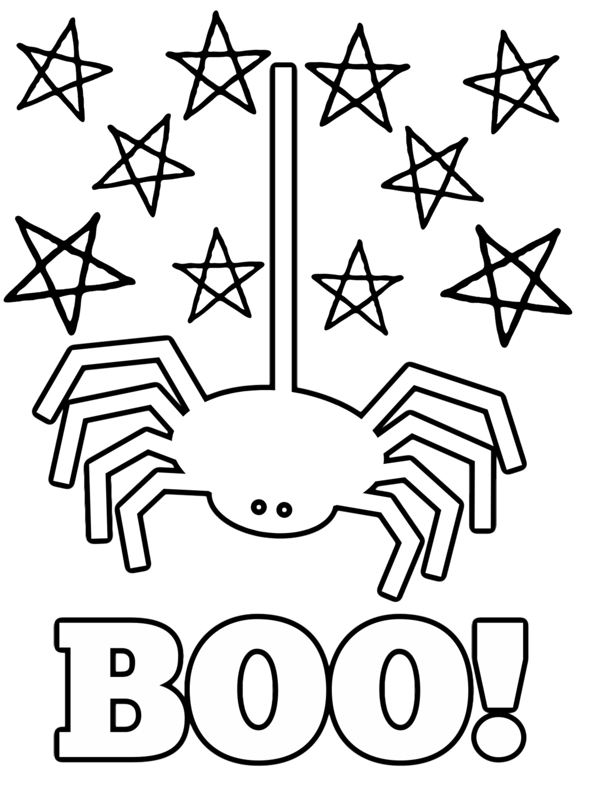 Kids Halloween Coloring Pages The Happy Flammily