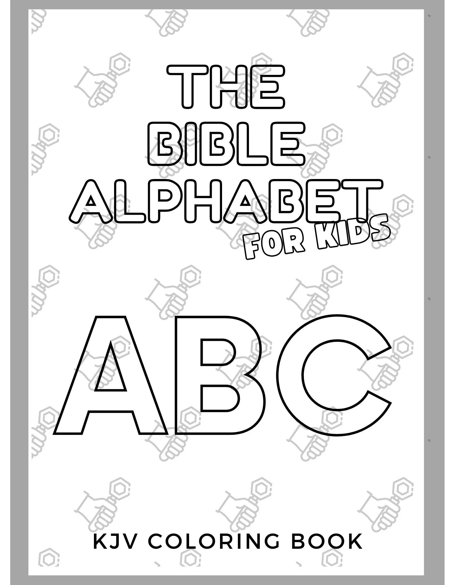 KJV Coloring Book The Bible Alphabet For Kids Etsy KJV Coloring Book The Bible Alphabet For Kids Etsy