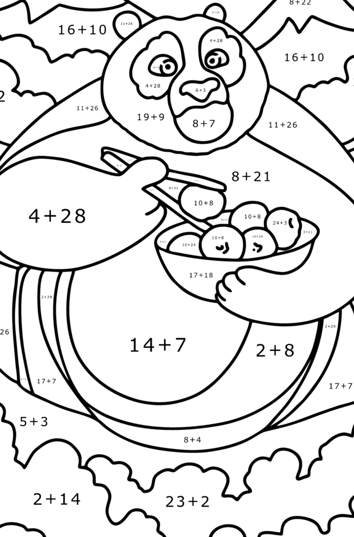 Kung Fu Panda 4 Coloring Pages