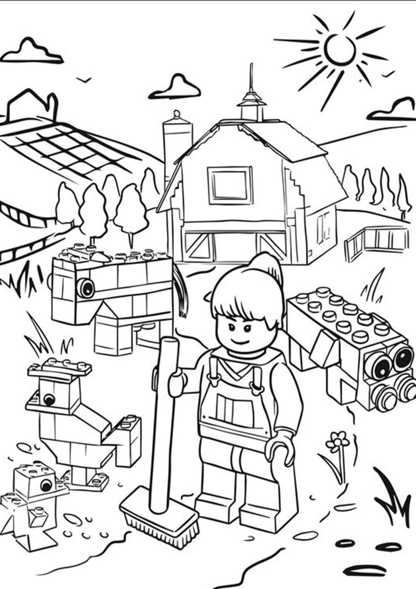 Lego Coloring Pages