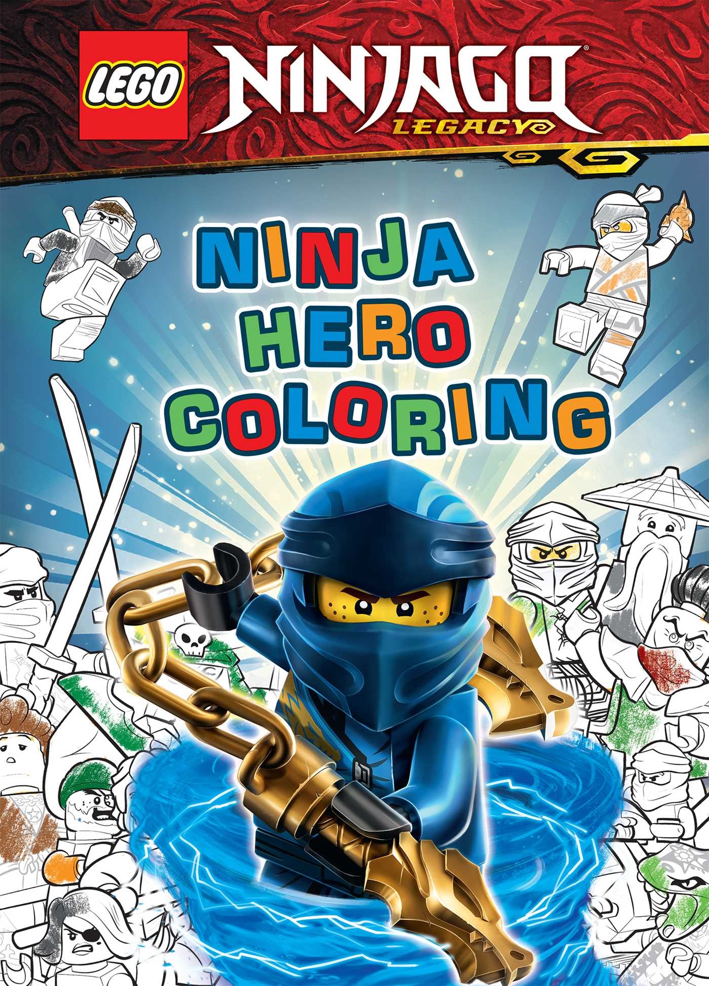 Lego Ninjago Nya Coloring Pages