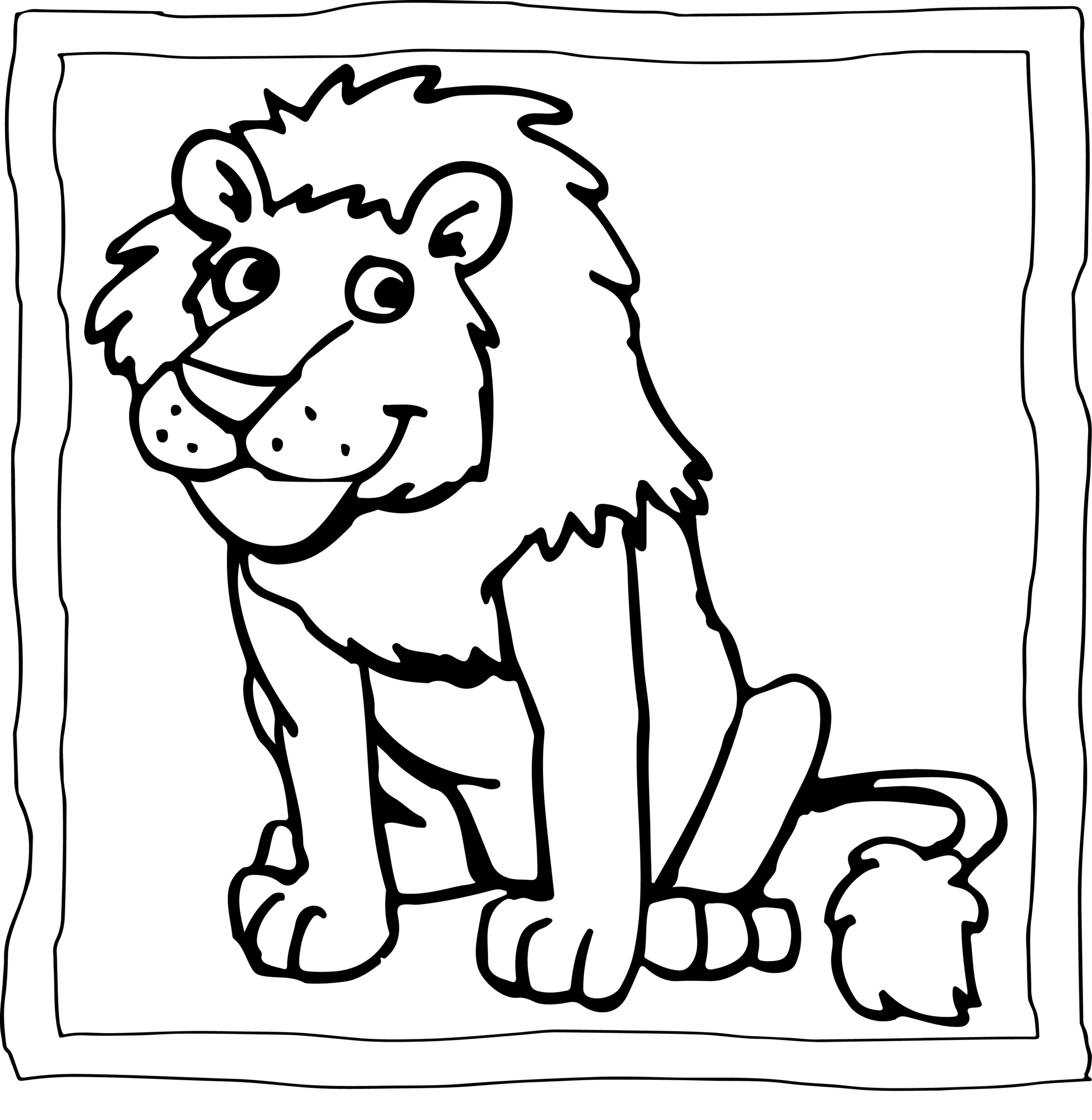 Lion Coloring Book Easy And Fun Lions Coloring Pages For Kids Made By Teachers