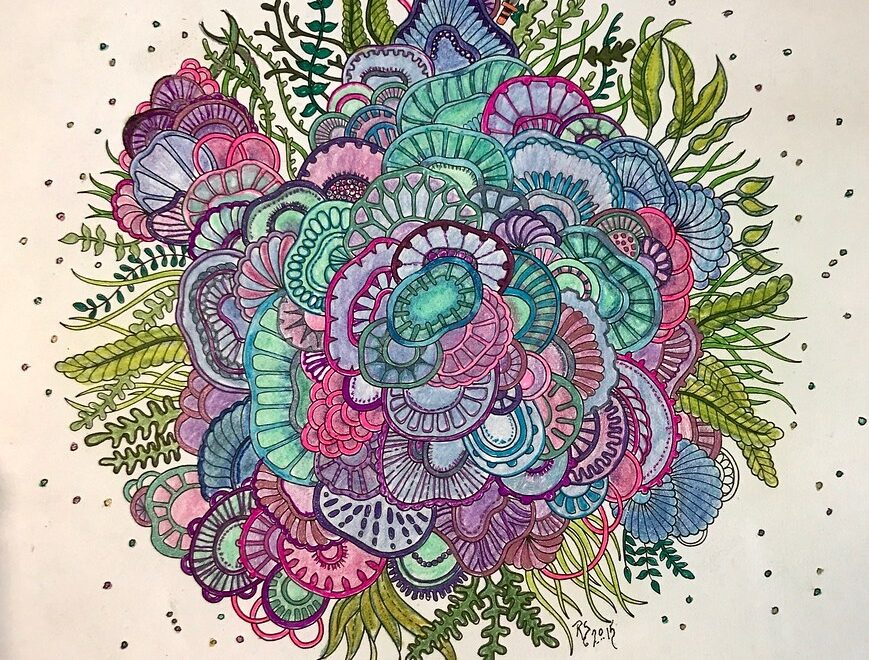 Lost Ocean 9 Adult Coloring Book Lost Ocean By Johanna Flickr