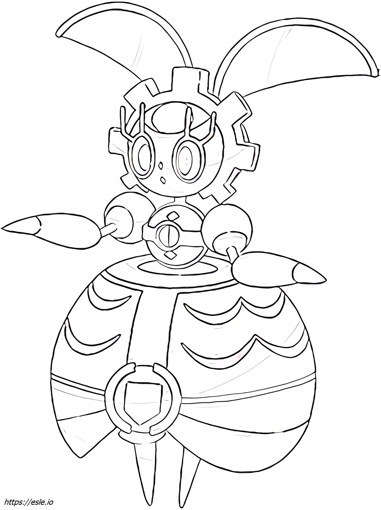 Robot Pokemon Coloring Pages
