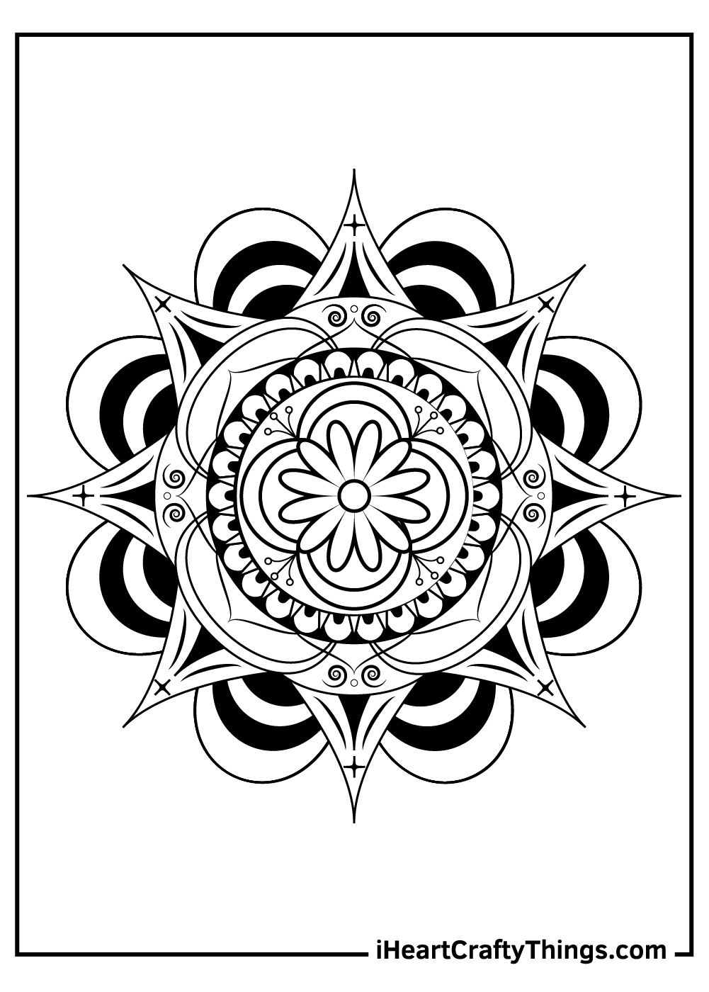 Mandala Coloring Pages 100 Free Printables 
