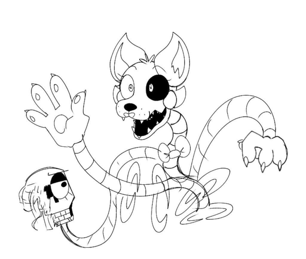 Mangle Doodle Five Nights At Freddy s Amino