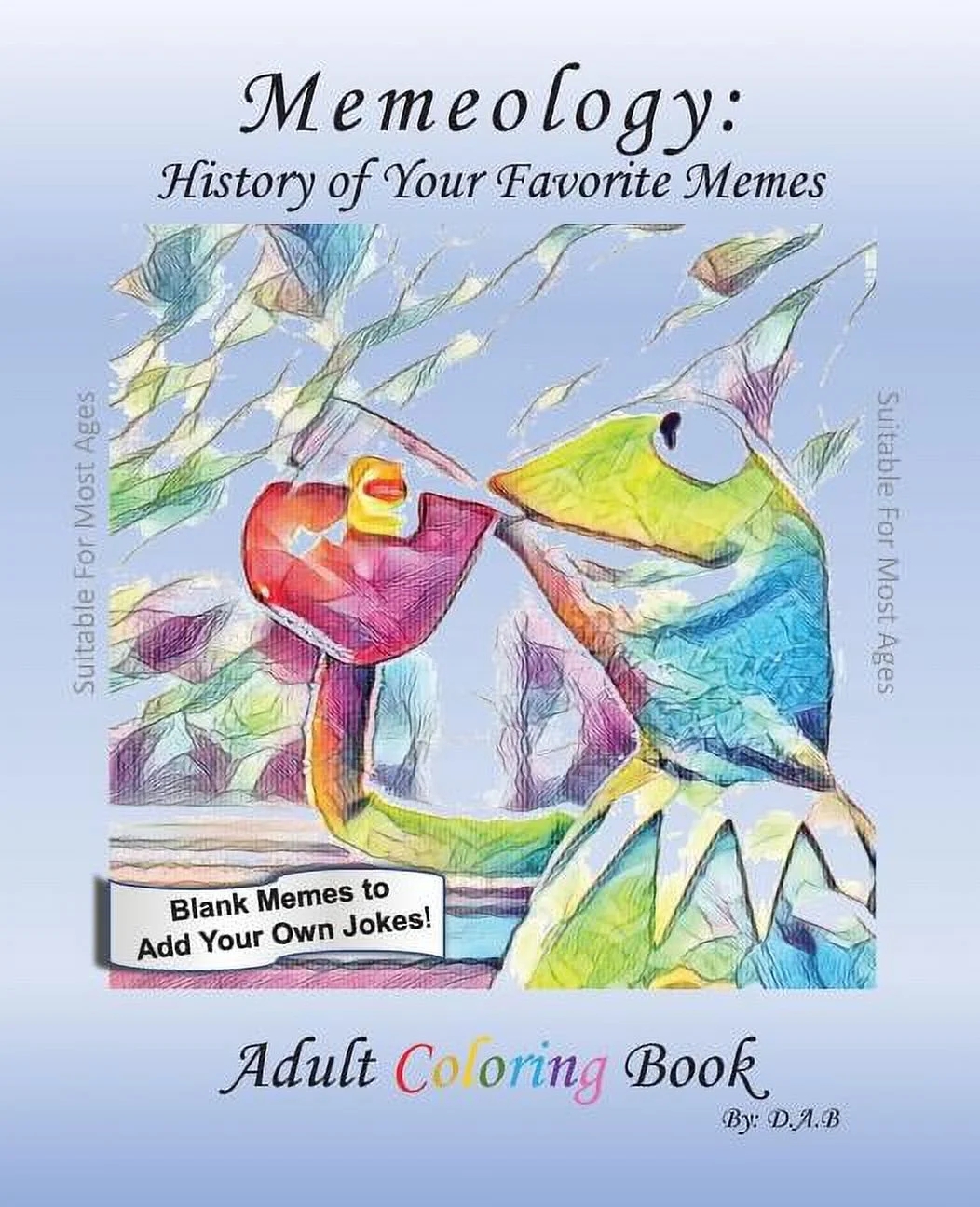 Memeology Meme History Adult Coloring Book Other Walmart