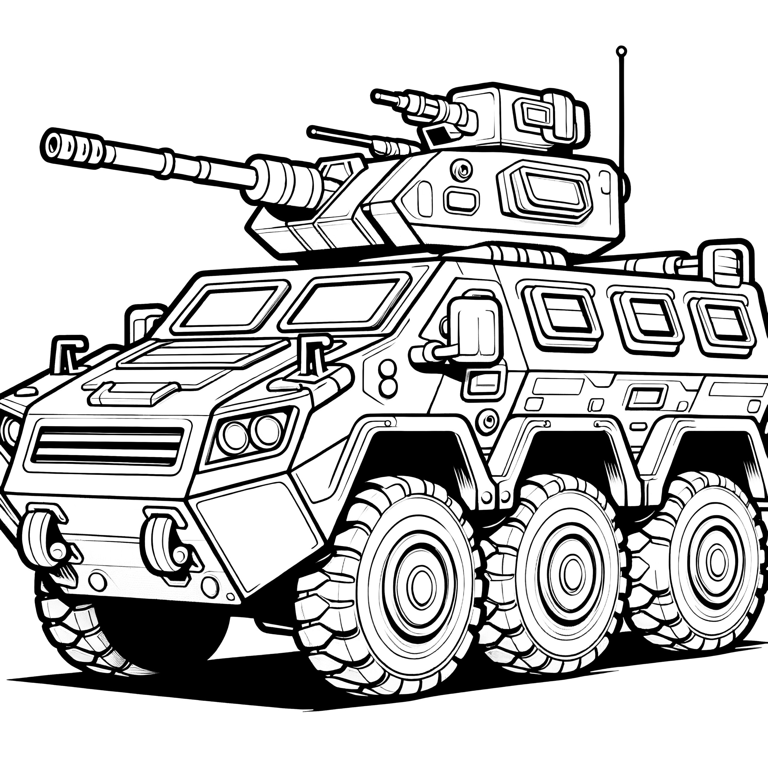 Mighty Tank Vehicle Coloring Template Available For Free Download Mighty Tank Vehicle Coloring Template Available For Free Download