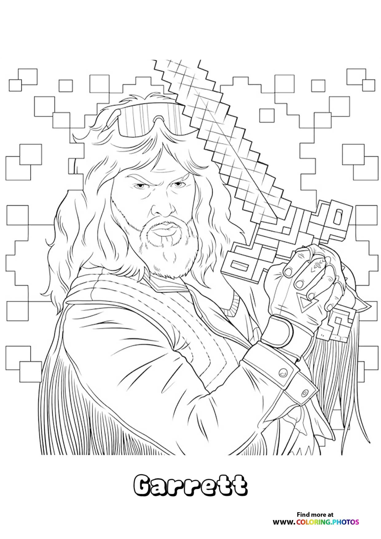 Minecraft Movie Coloring Pages For Kids