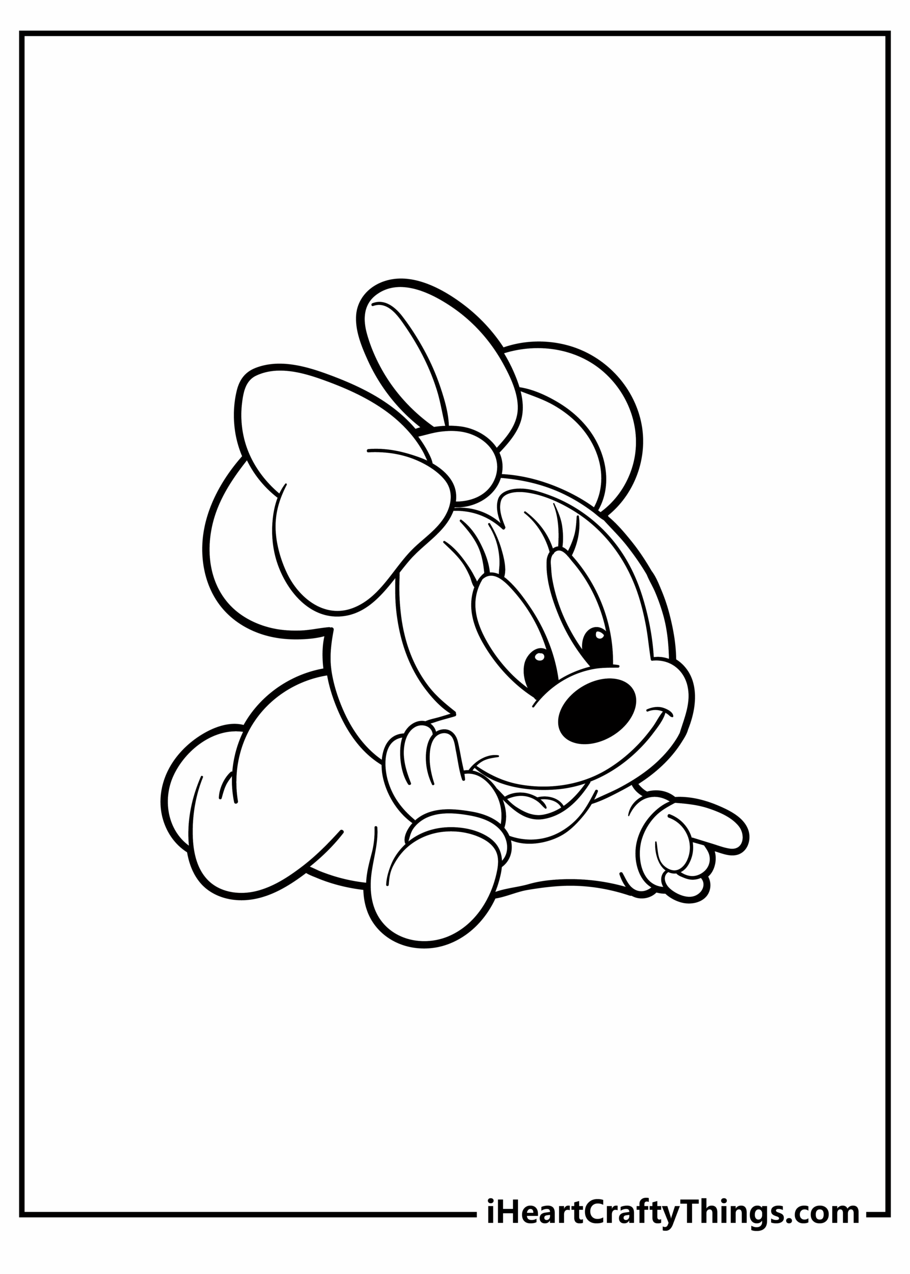 Minnie Mouse Coloring Pages 30 Free Printables 