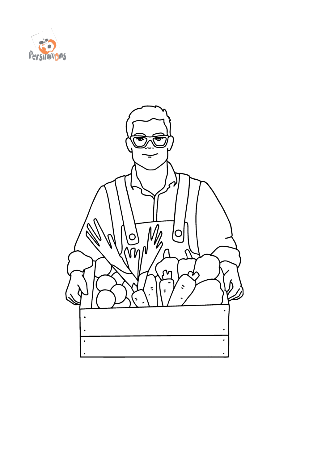 Modern Young Man People Coloring Pages For Adults For Free