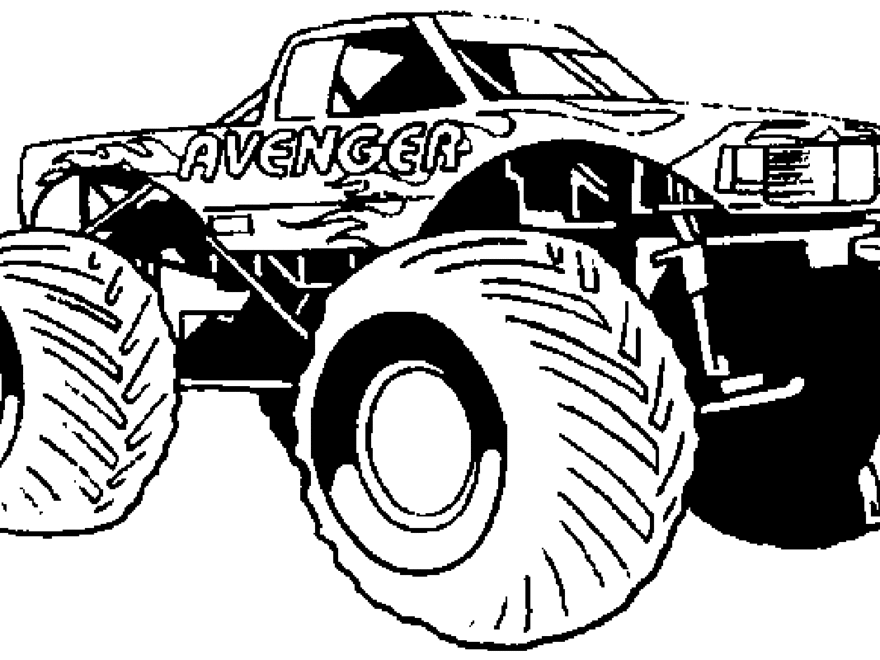Monster Jam Coloring Pages Best Coloring Pages For Kids