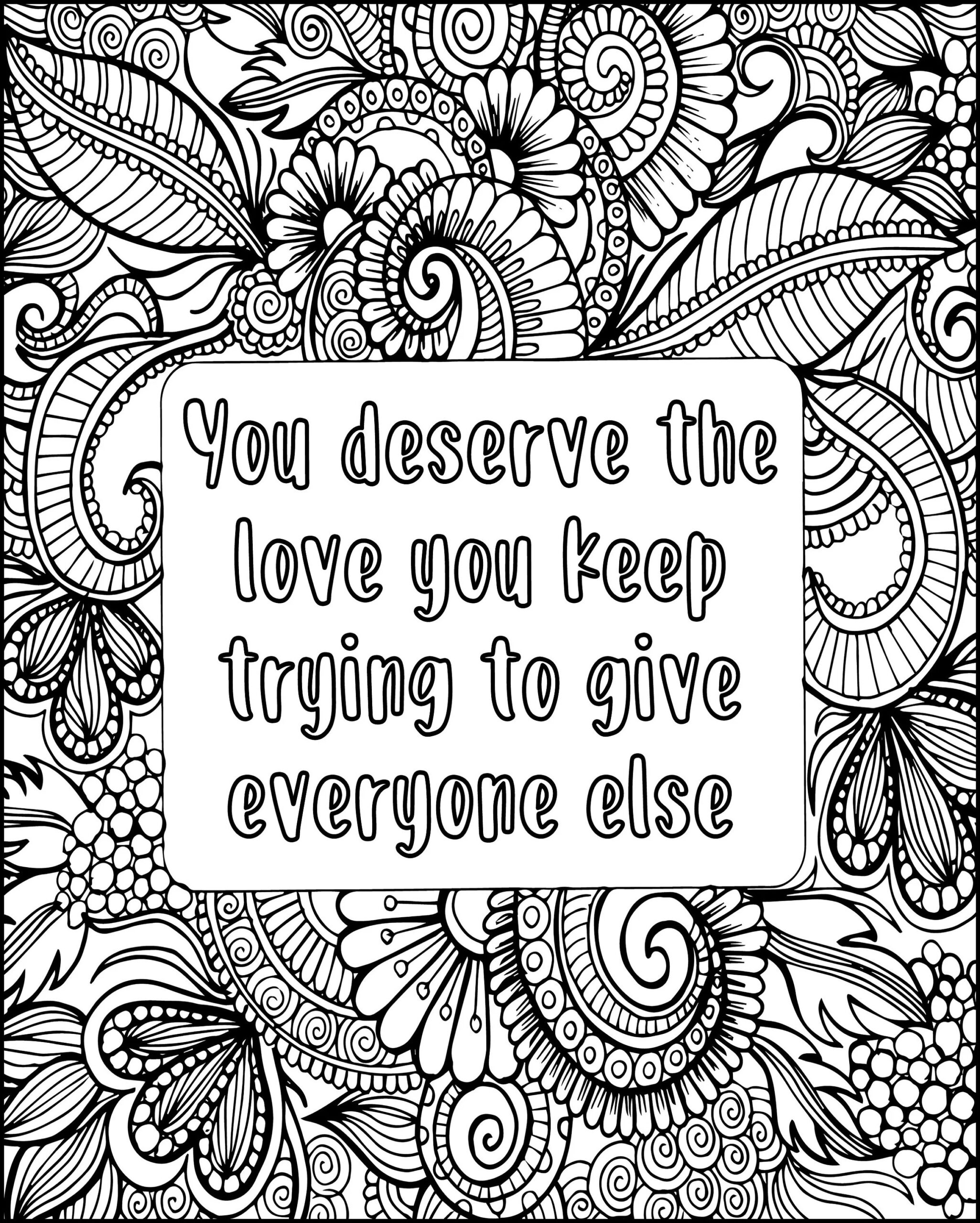 Motivational Inspirational Quotes Adult Coloring Pages Bundle Printable Coloring Pages Digital Colouring Download Sayings Printable Etsy
