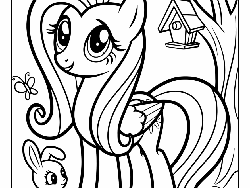 My Little Pony Coloring Pages 30 Free Printable PDF