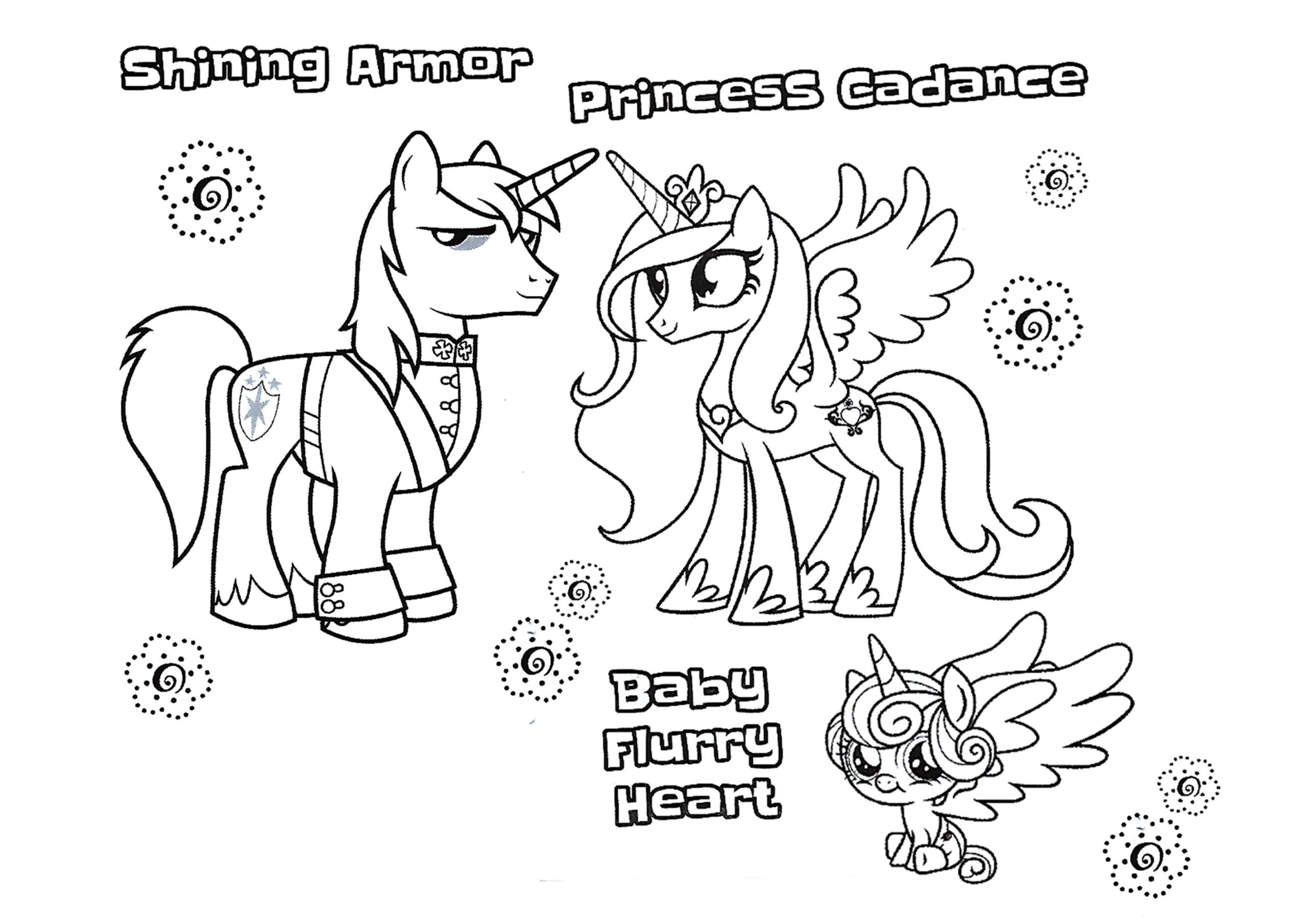 My Little Pony Princesses Coloring Pages