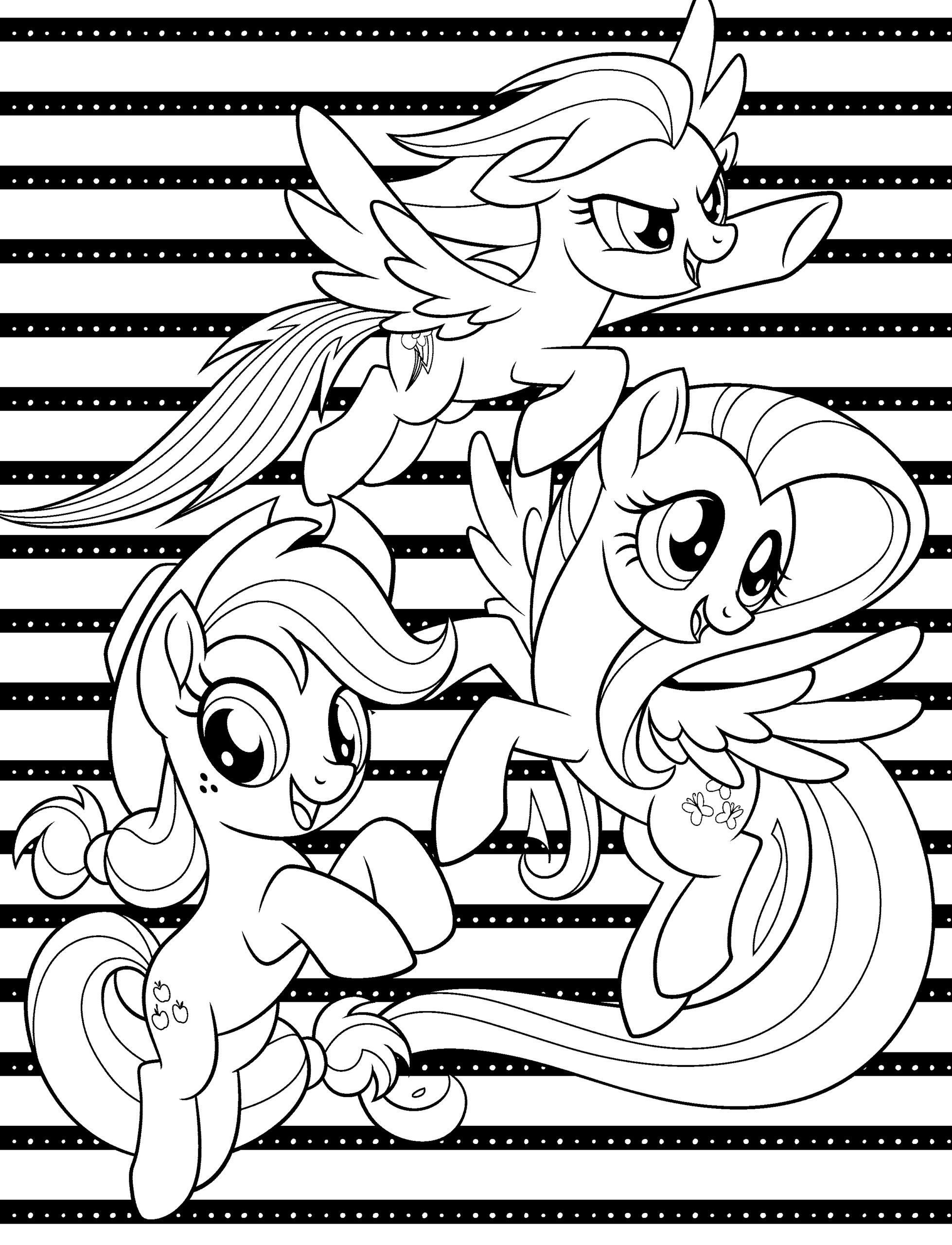 My Little Pony The Movie Coloring Pages YouLoveIt