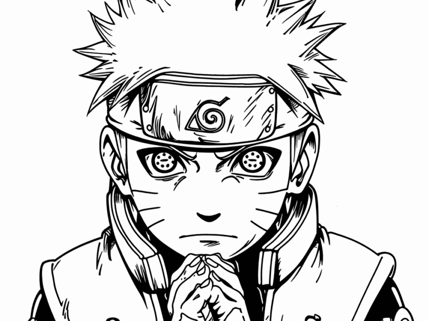 Naruto Shippuden Coloring Pages Free Printable
