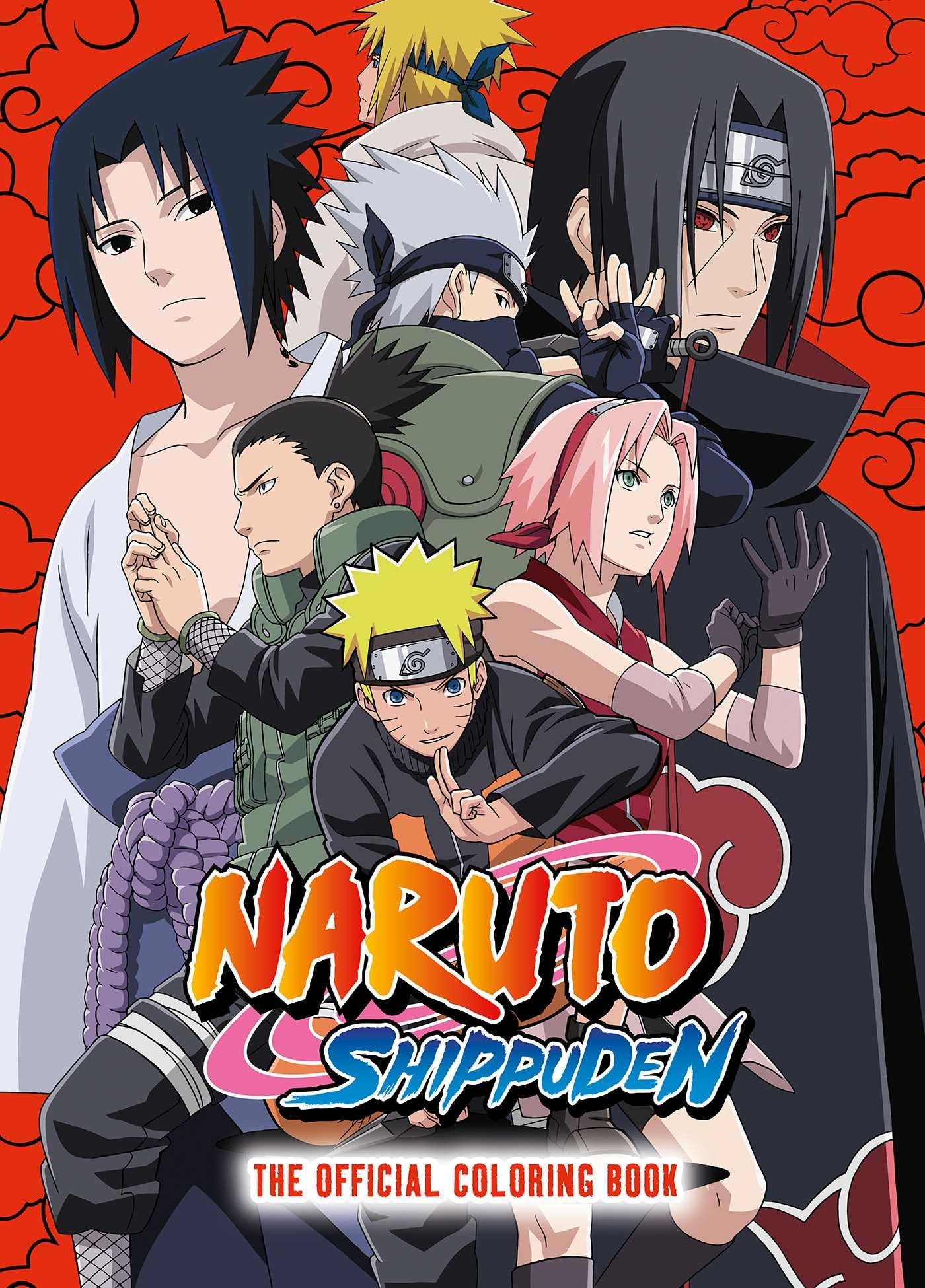 NARUTO SHIPPUDEN The Official Coloring Book VIZ Media 9781974740932 Amazon Books