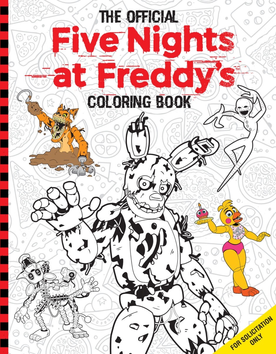 F-Naf Spring Bonnie Coloring Pages