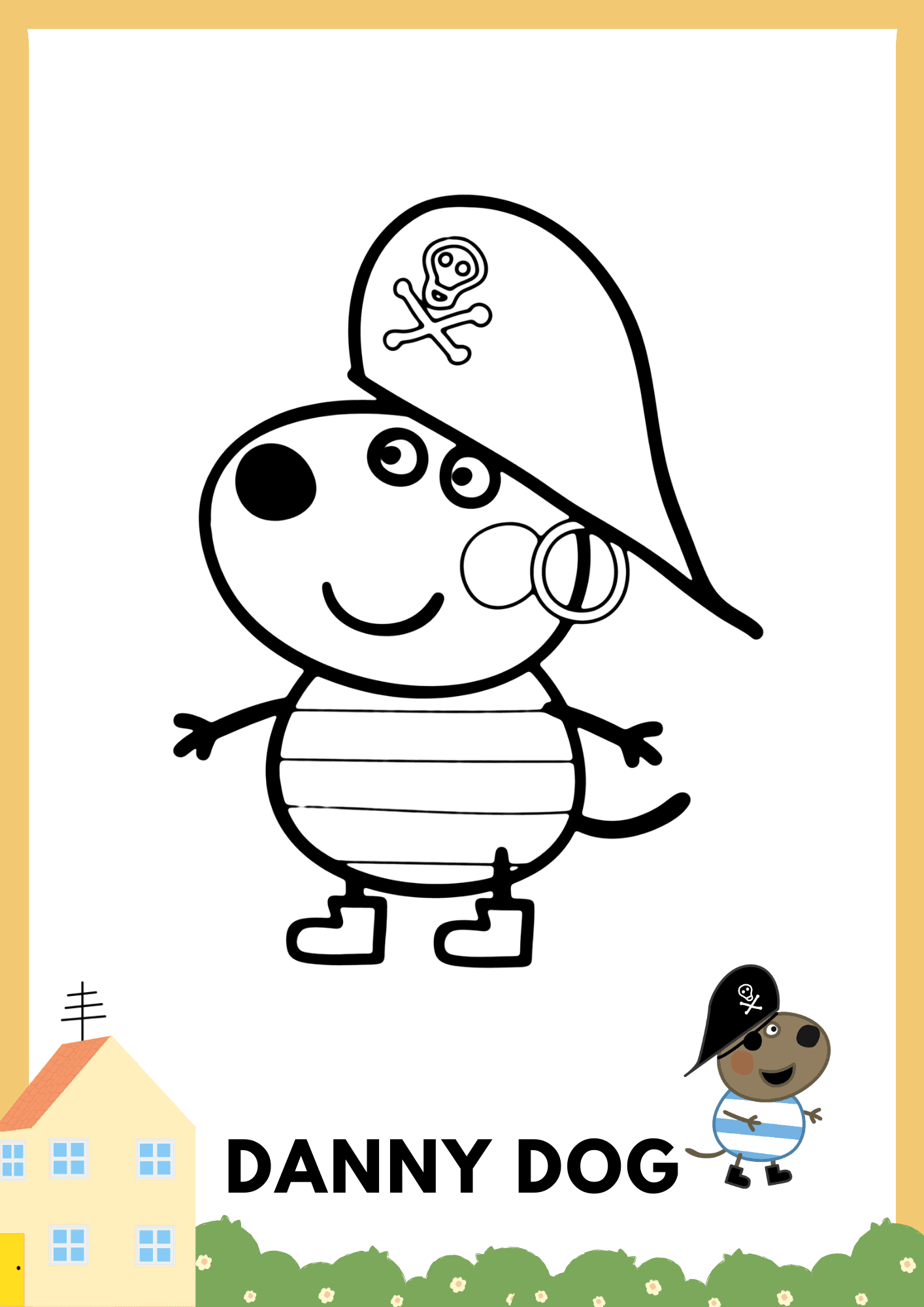 Peppa Pig Characters Coloring Book By Jhecyle Raket PH