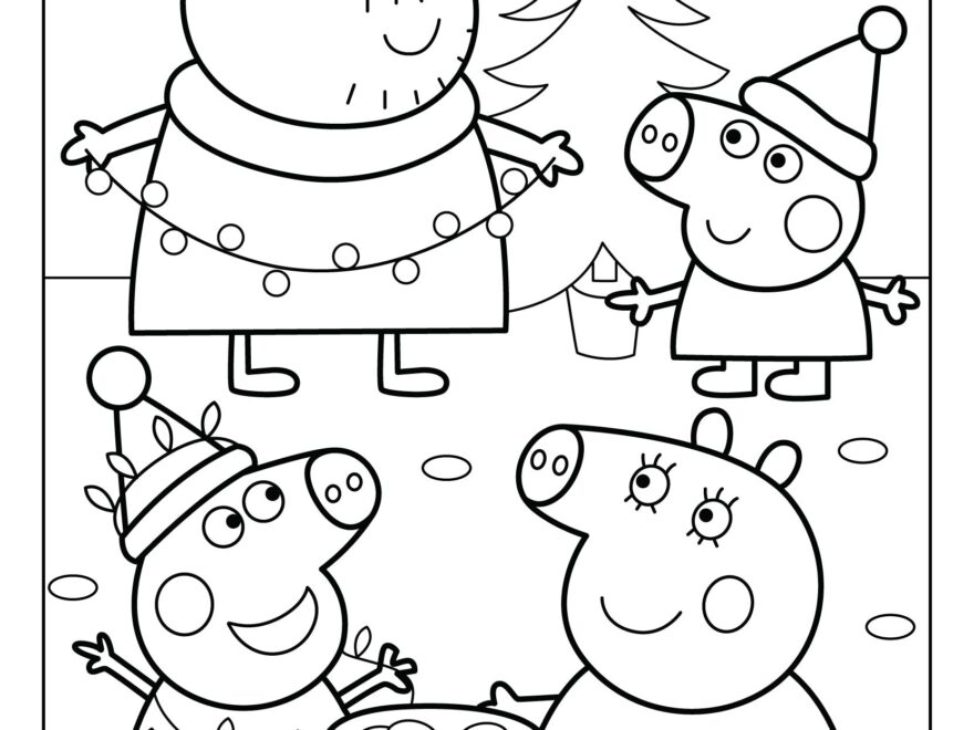 Peppa Pig Coloring Pages Free Printable PDFs WakeTheKids 5630652