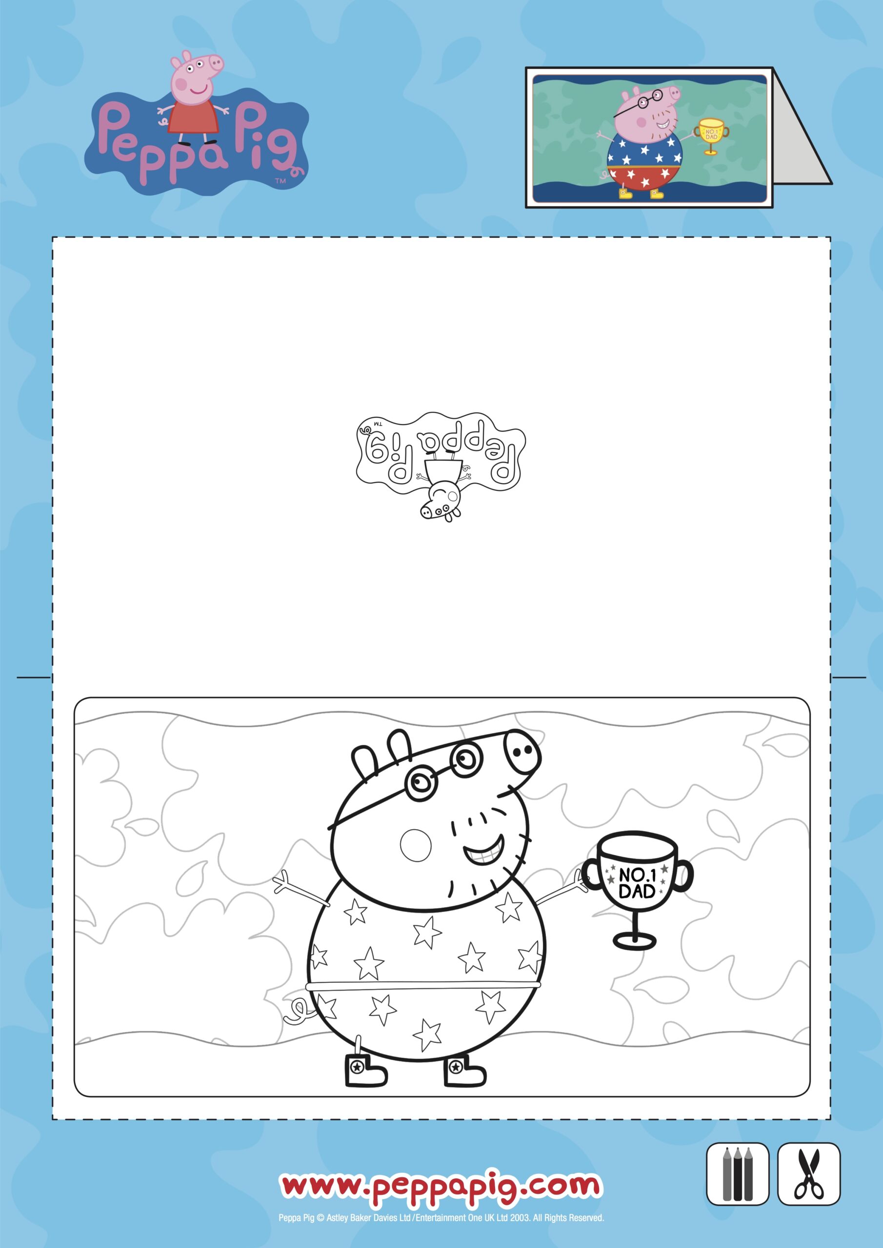 Peppa Pig Father s Day Printable Be A Fun Mum